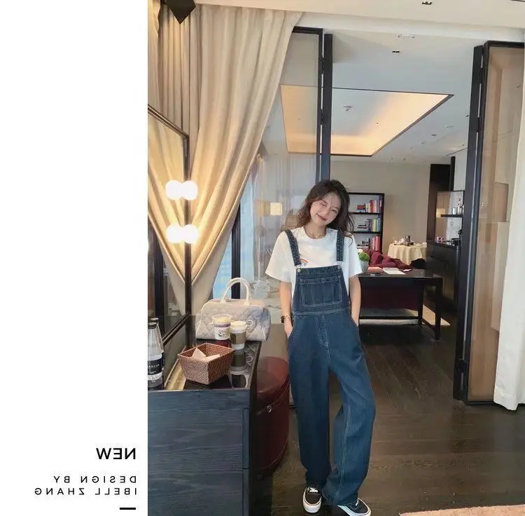 Women Denim Overalls Dark Blue Slimming 2026 — feature 18