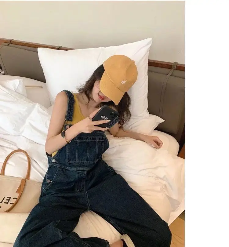 Women Denim Overalls Dark Blue Slimming 2026 — feature 23