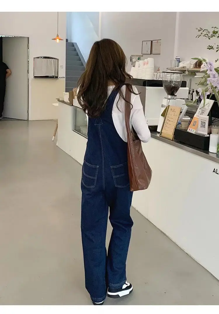 Women Denim Overalls Dark Blue Slimming 2026 — feature 25