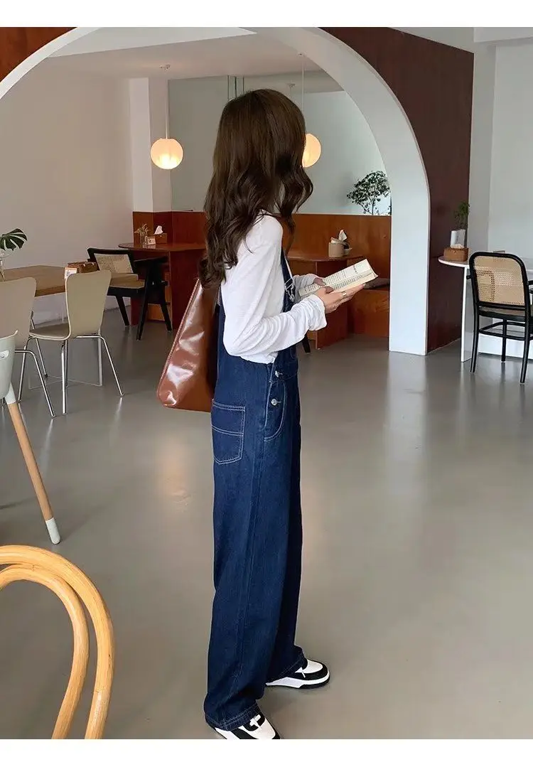 Women Denim Overalls Dark Blue Slimming 2026 — feature 26