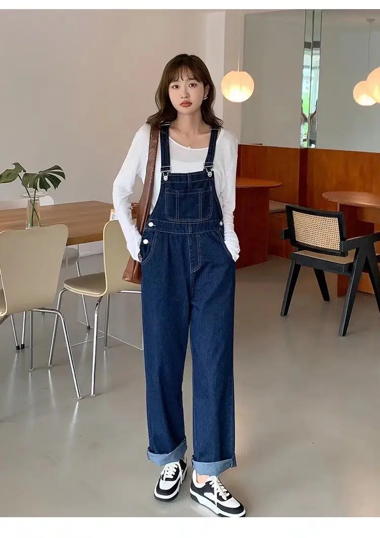 Women Denim Overalls Dark Blue Slimming 2026 — feature 27