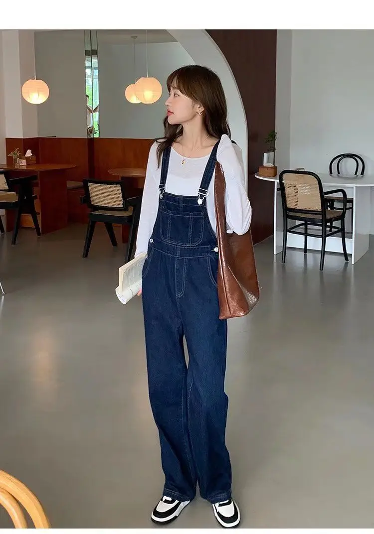 Women Denim Overalls Dark Blue Slimming 2026 — feature 29
