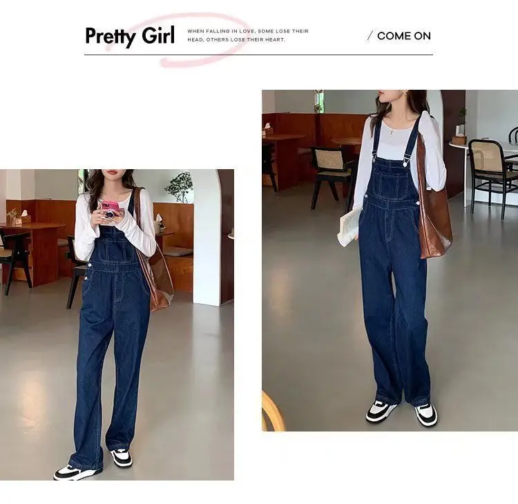 Women Denim Overalls Dark Blue Slimming 2026 — feature 31