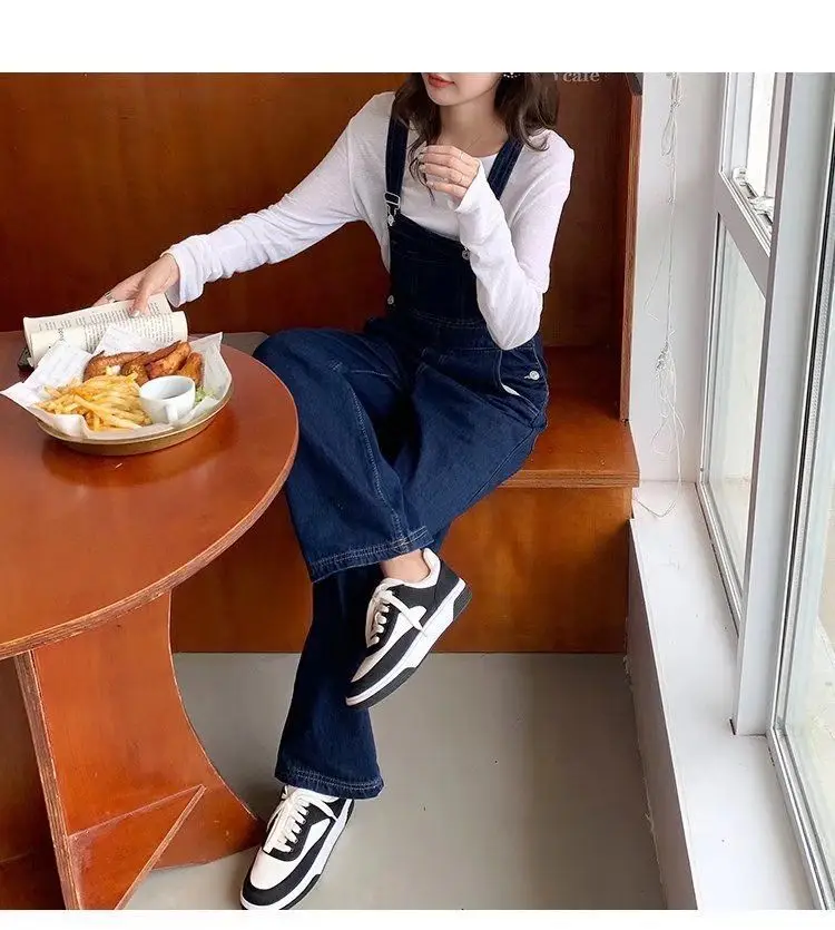 Women Denim Overalls Dark Blue Slimming 2026 — feature 32