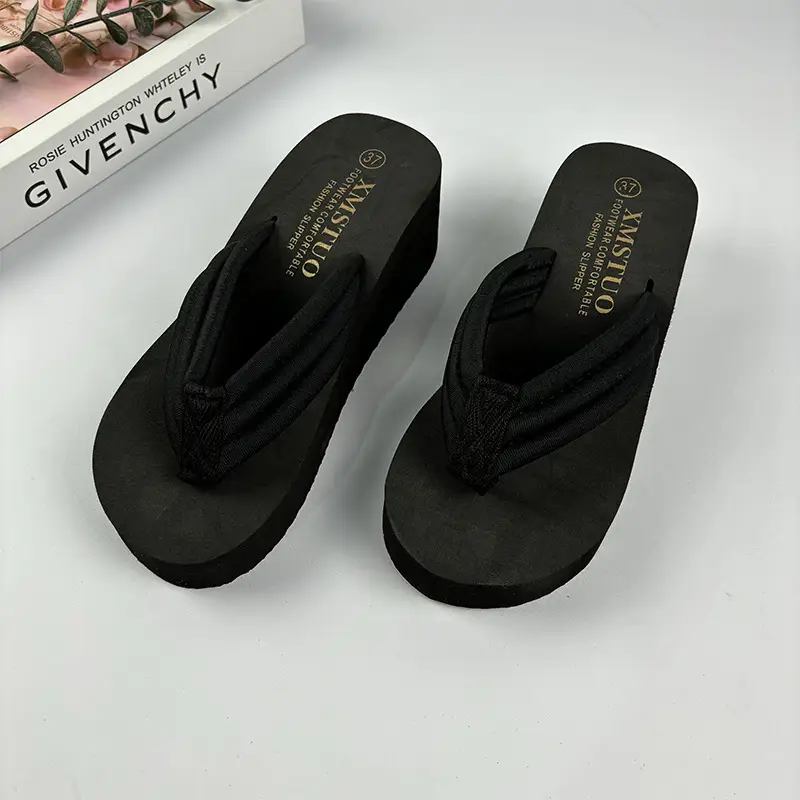 Women Super High Heel Flip Flops Summer Sandals — feature 17
