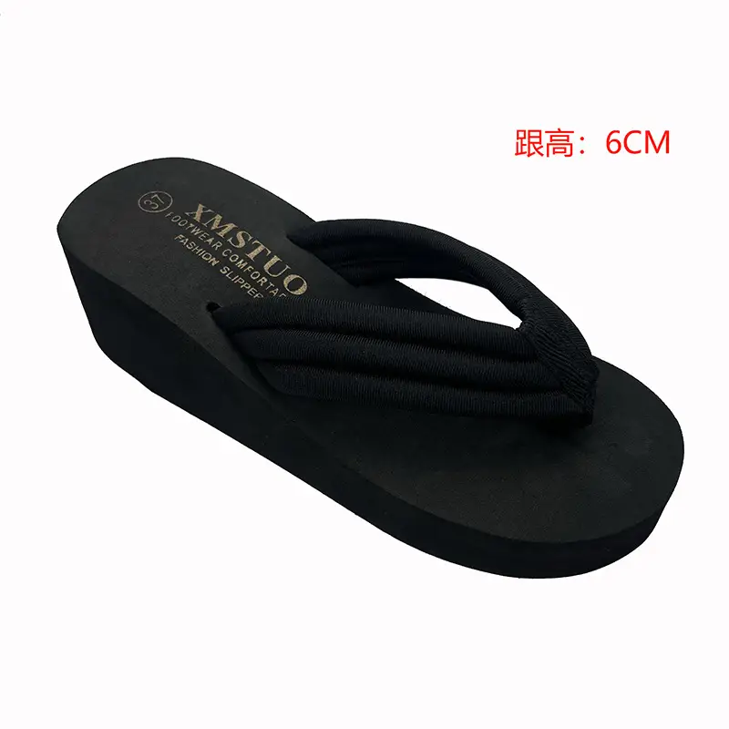 Women Super High Heel Flip Flops Summer Sandals - Image 2