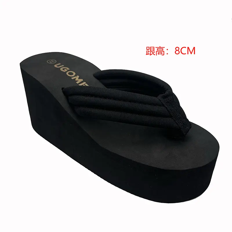Women Super High Heel Flip Flops Summer Sandals - Image 5