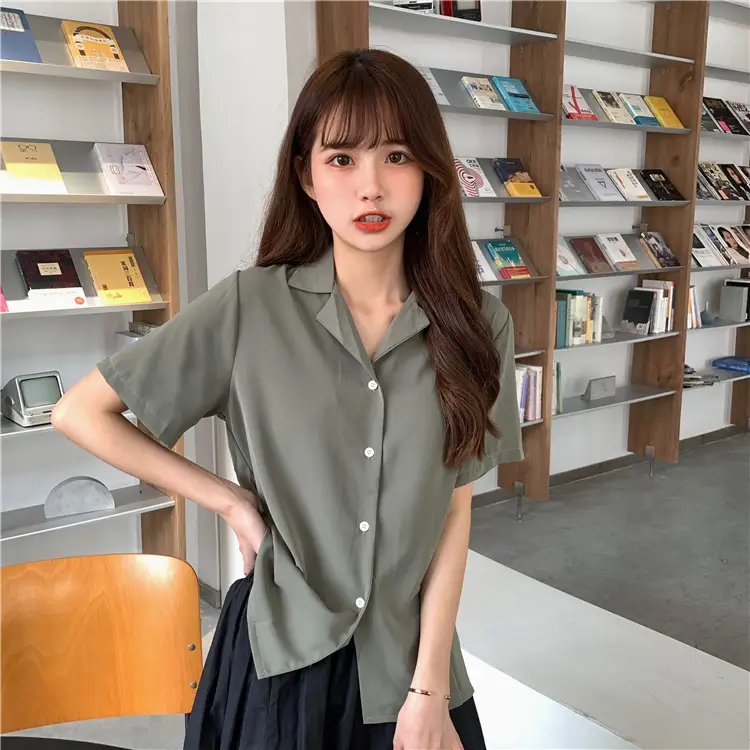 Elegant Lapel White Shirt Women Summer 2025 — feature 11