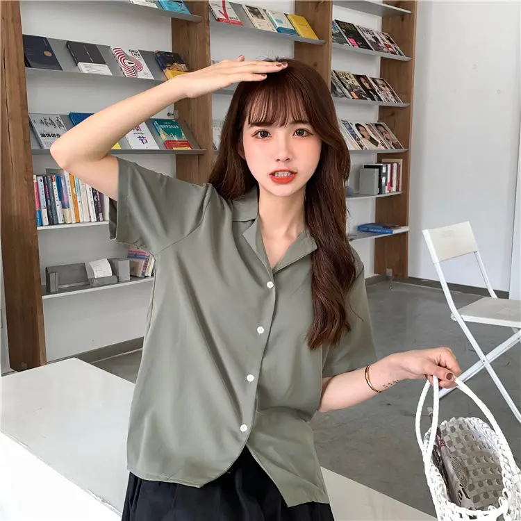 Elegant Lapel White Shirt Women Summer 2025 — feature 13