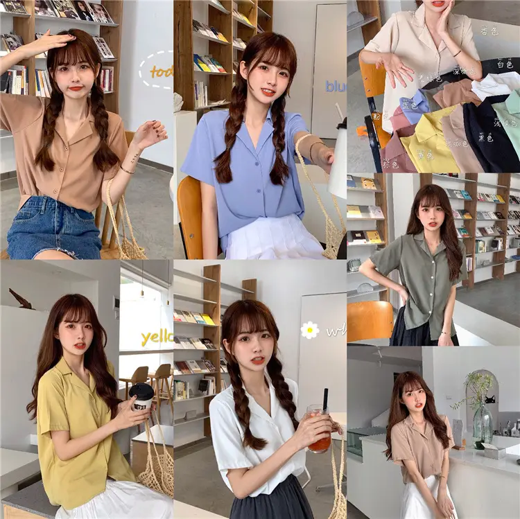 Elegant Lapel White Shirt Women Summer 2025 — feature 2