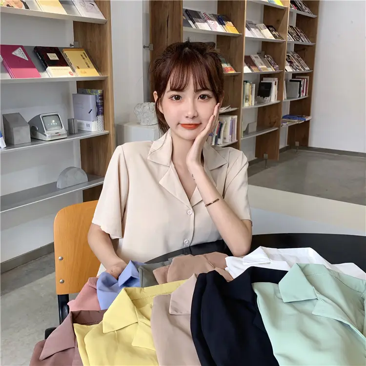 Elegant Lapel White Shirt Women Summer 2025 — feature 4