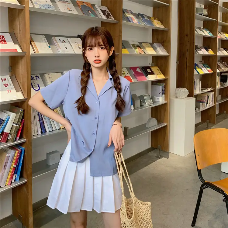 Elegant Lapel White Shirt Women Summer 2025 — feature 7