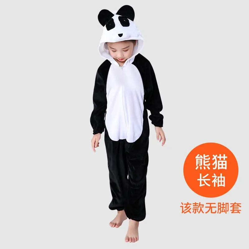 White Rabbit Hooded Suit for Kids Animal Performance Clothing