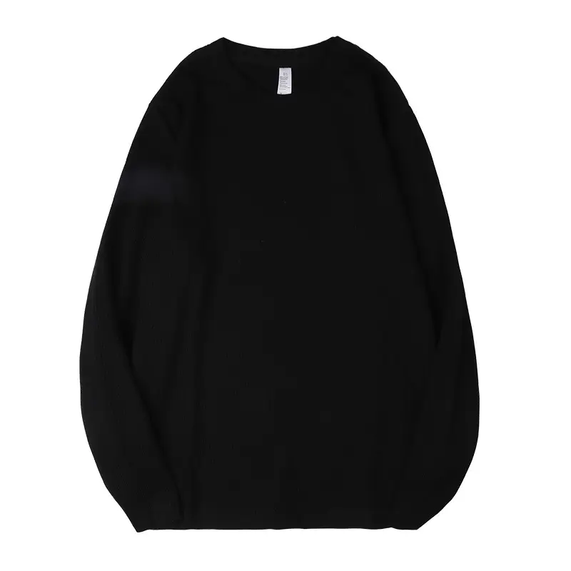 Men's Black Crewneck T-Shirt 270g