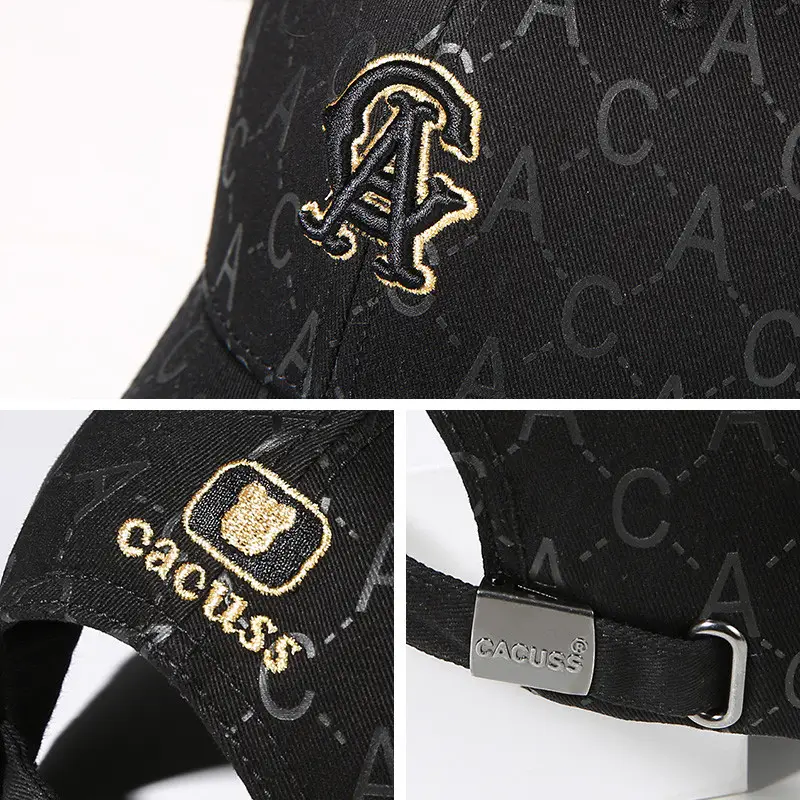 Women's Black Joker Baseball Cap with Logo - Image 6