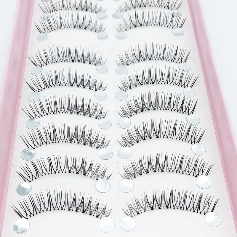 10 Pairs False Eyelashes for Natural Makeup