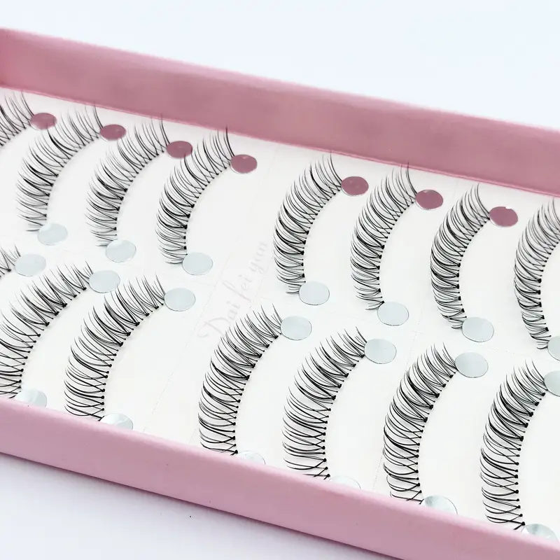 10 Pairs False Eyelashes for Natural Makeup