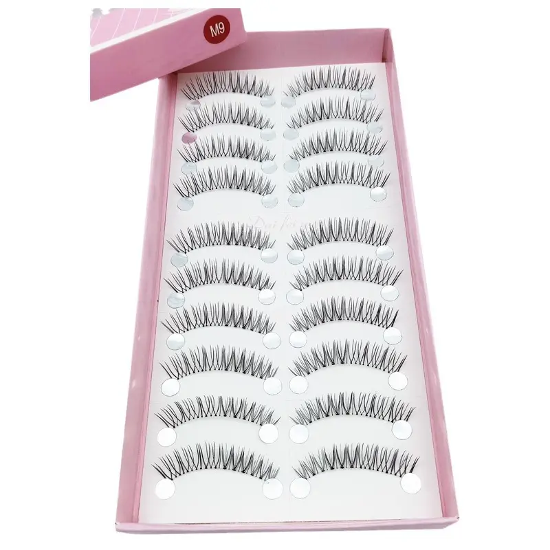 10 Pairs False Eyelashes for Natural Makeup