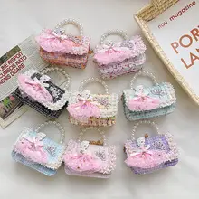Little Princess Crossbody Bag with Pearl Chain — feature 5