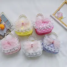 Little Princess Crossbody Bag with Pearl Chain — feature 7