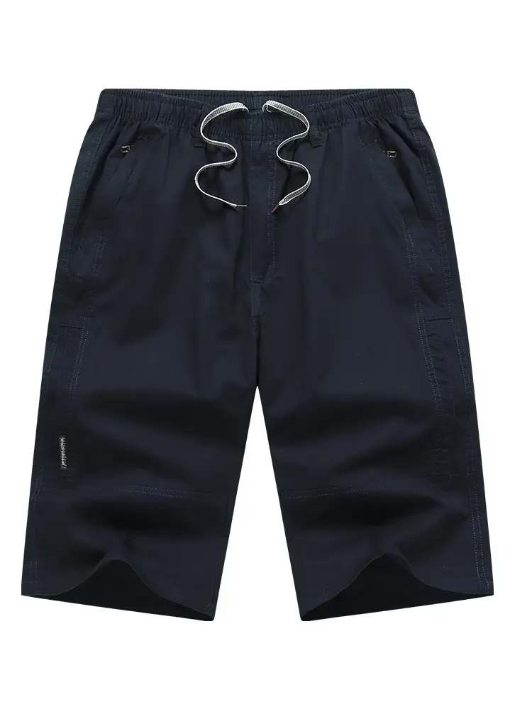 Zoro Men Cotton Cropped Shorts Medium Straight Leg - Image 13