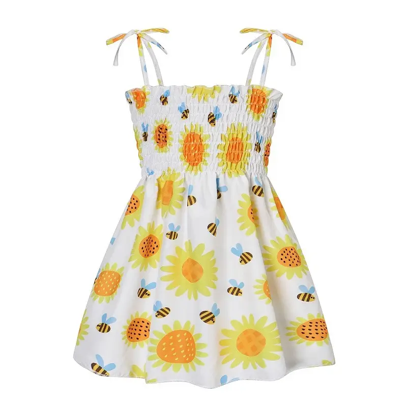 2024 Summer Printed Butterfly Toddler Dress for Girls - Image 6