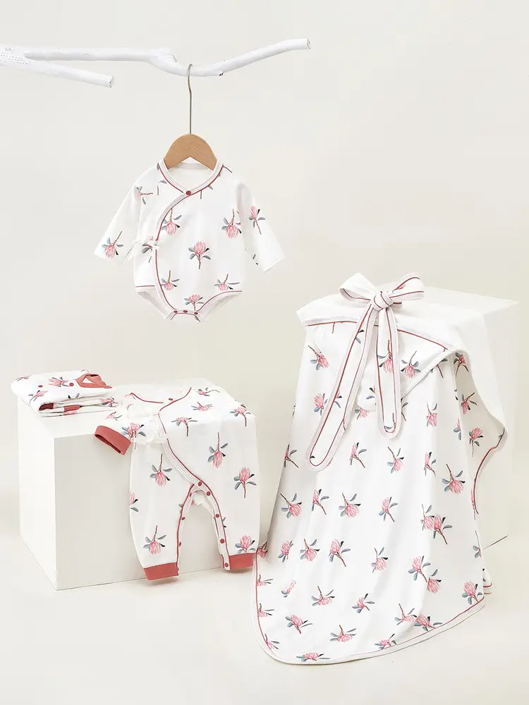 Baby Cotton Jumpsuit Spring Summer Newborn Pure Cotton - Image 3