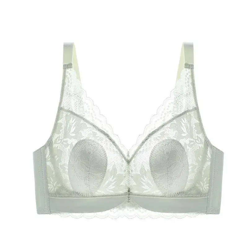 French Style Anti-Sagging Underwear Women's Full Cup Rabbit Ears - Image 2