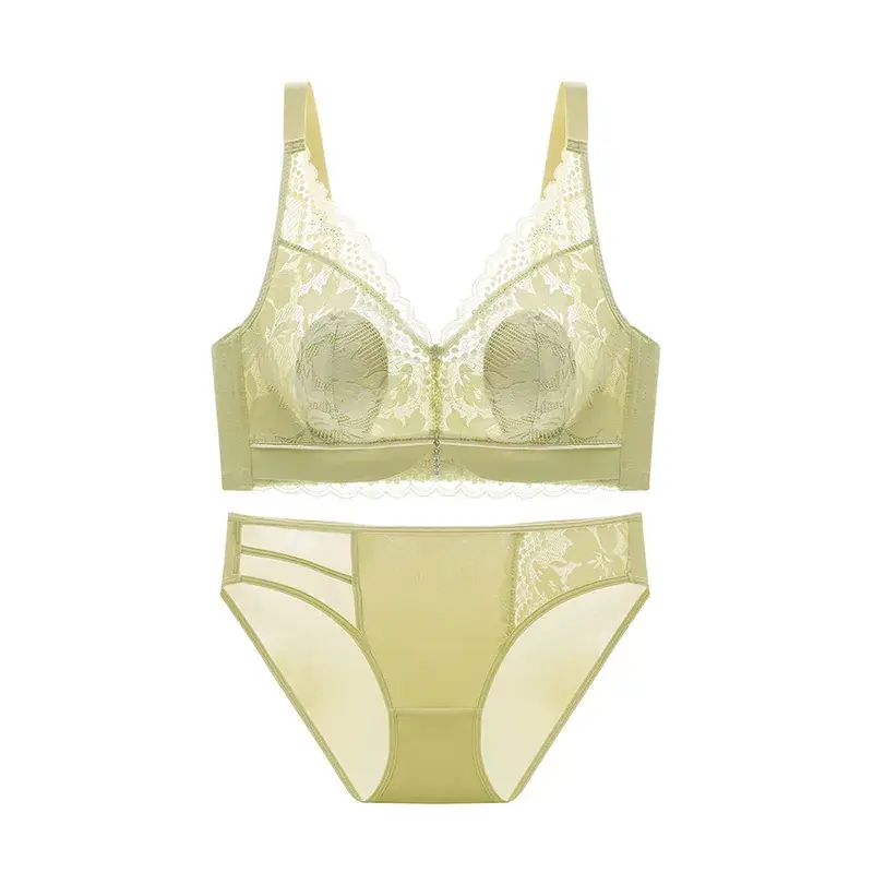 French Style Anti-Sagging Underwear Women's Full Cup Rabbit Ears - Image 6