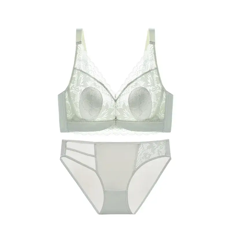 French Style Anti-Sagging Underwear Women's Full Cup Rabbit Ears - Image 7