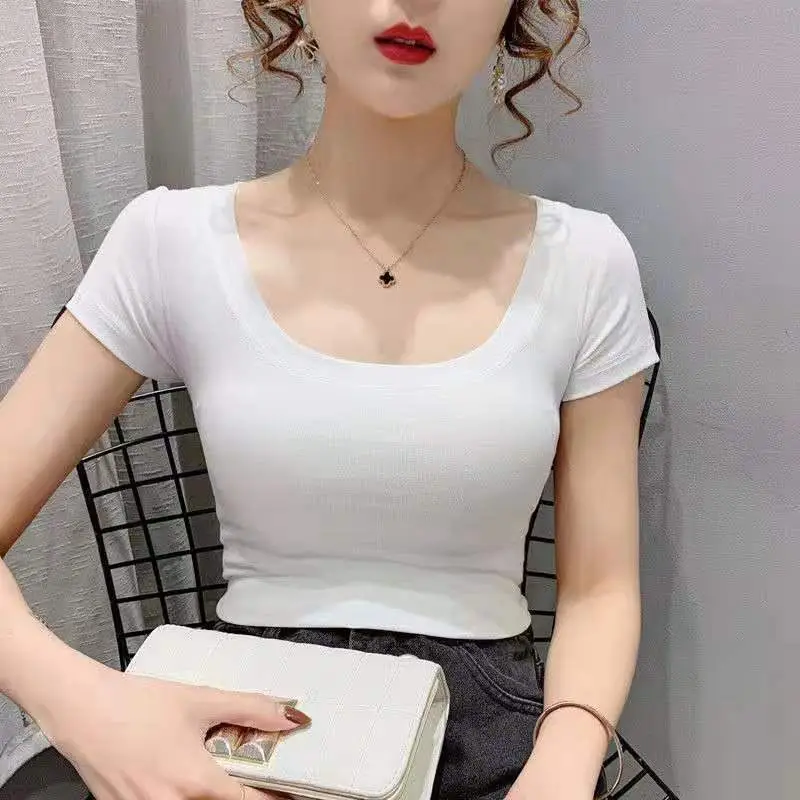 2025 Summer Camisole Women's Light Blue Slim Fit