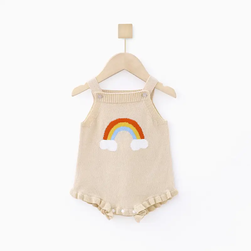 Baby Rainbow Raincoat Set for Girls Newborns - Image 5