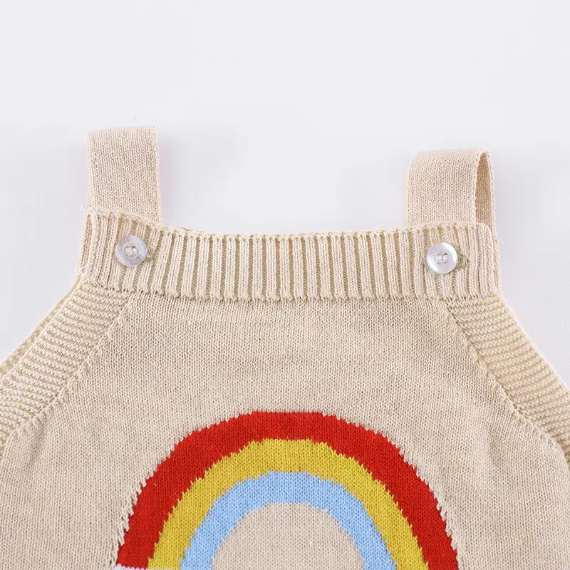 Baby Rainbow Raincoat Set for Girls Newborns - Image 7