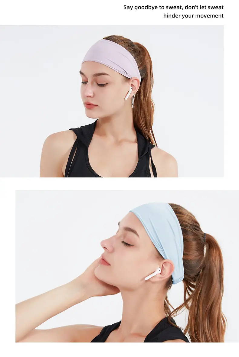 Sweat Absorbing Hair Band for Men Women Outdoor Yoga — feature 13