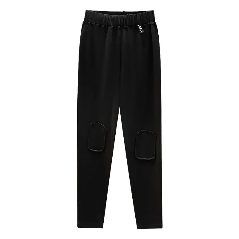 Plus Size Women's Leggings Knee Elasticity High Waist Slim Fit - Image 7