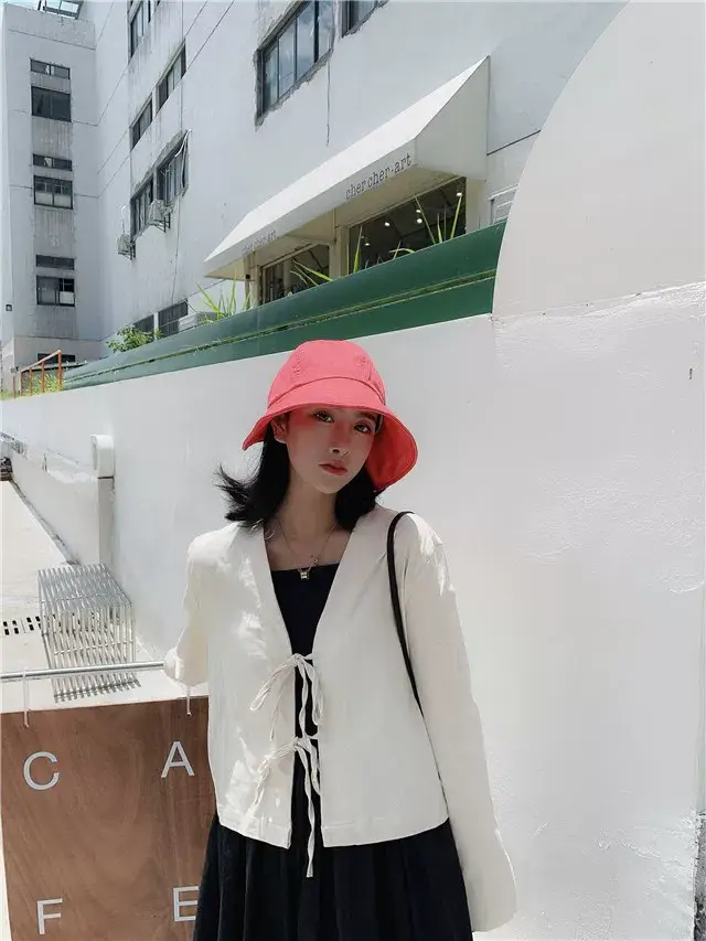 Adjustable Peaked Hat for Girls Sun Protection — feature 36