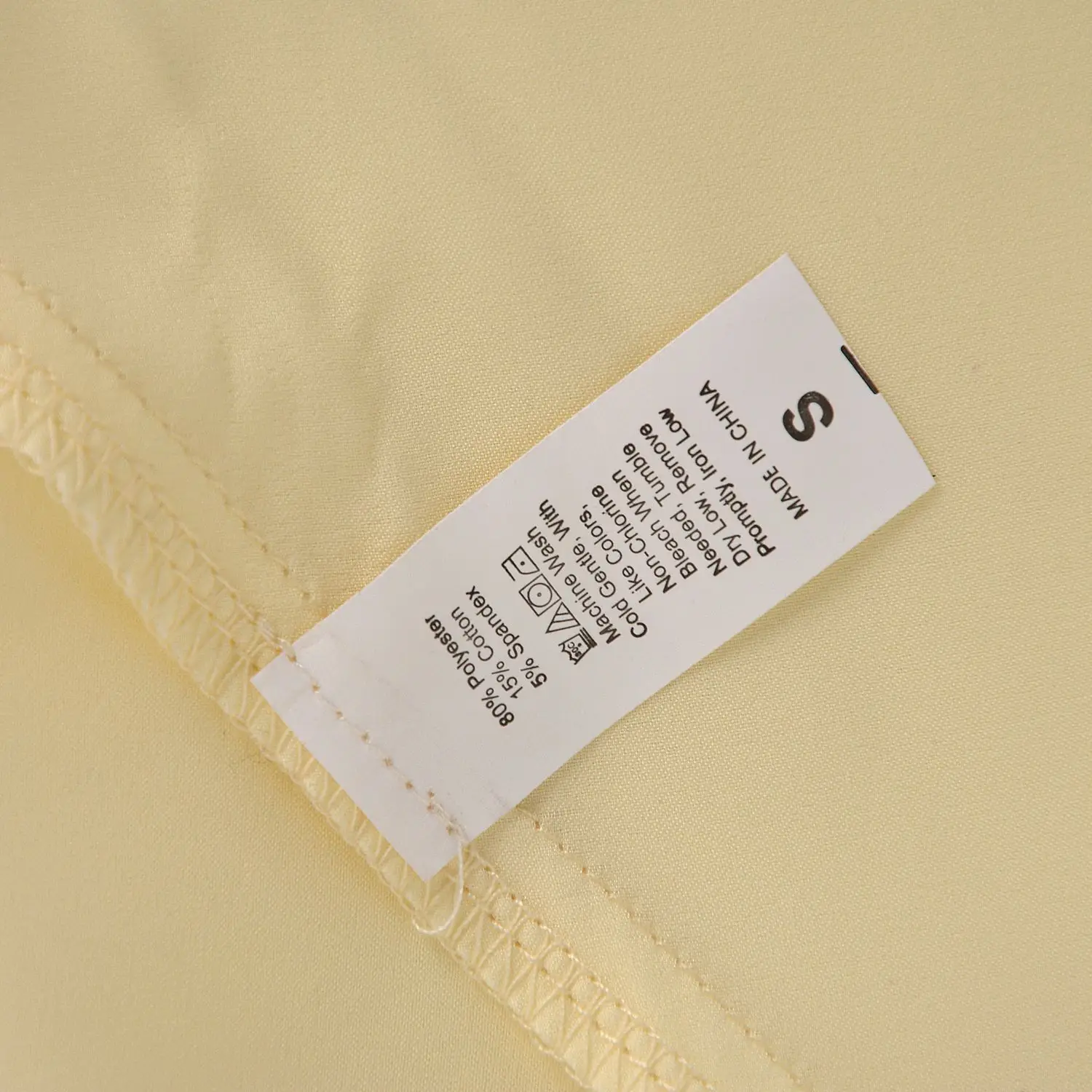 Summer 2021 Cream High Waist Lace-Up Skirt - Image 14