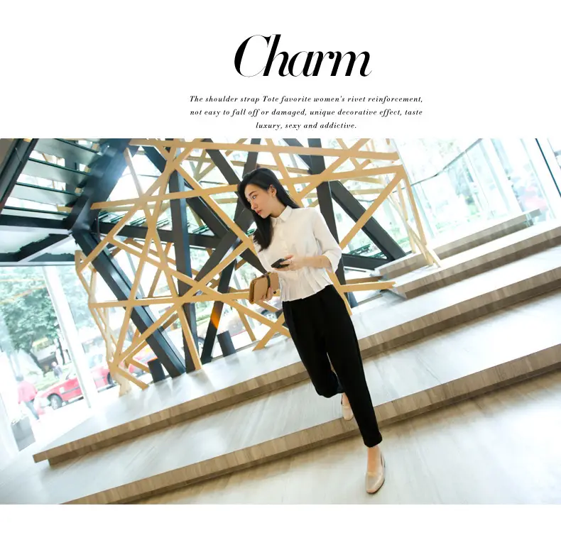 Women Black Slim Fit Ankle Pants Summer Casual Wear — feature 5