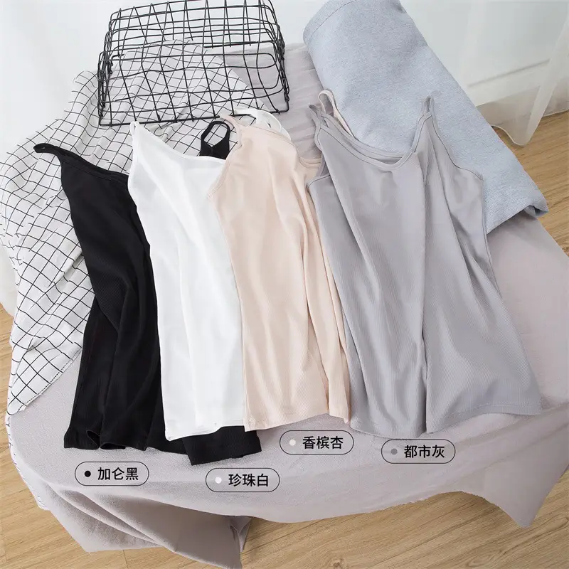 Black V-Neck Sleeveless Camisole Women - Image 6