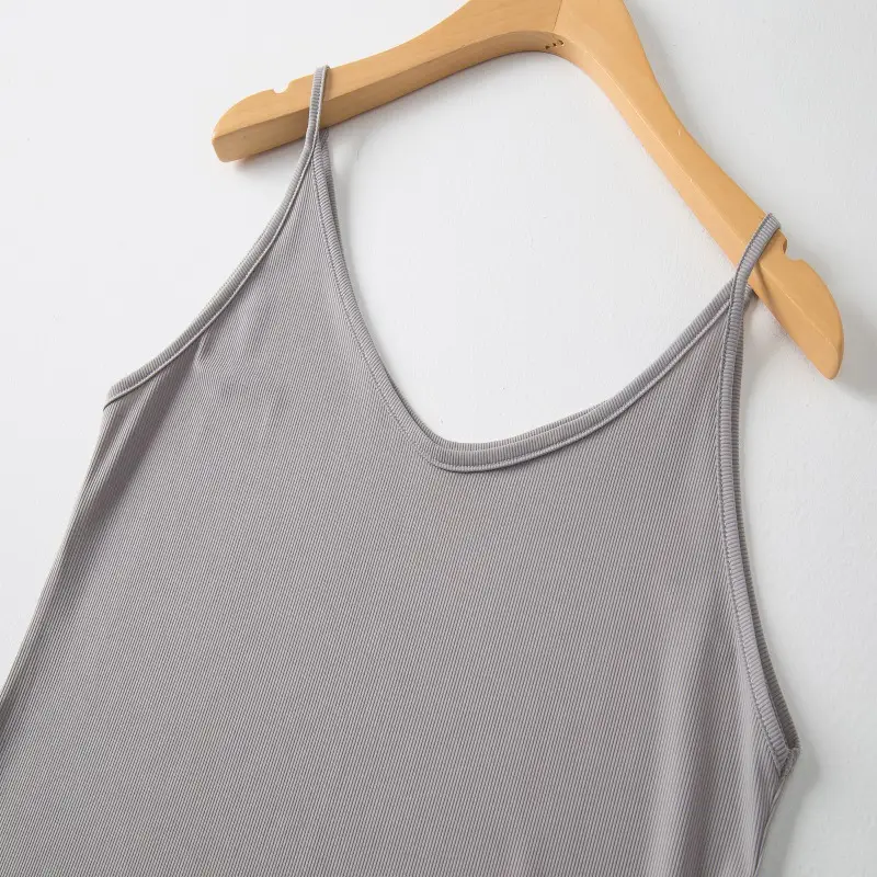 Black V-Neck Sleeveless Camisole Women - Image 7