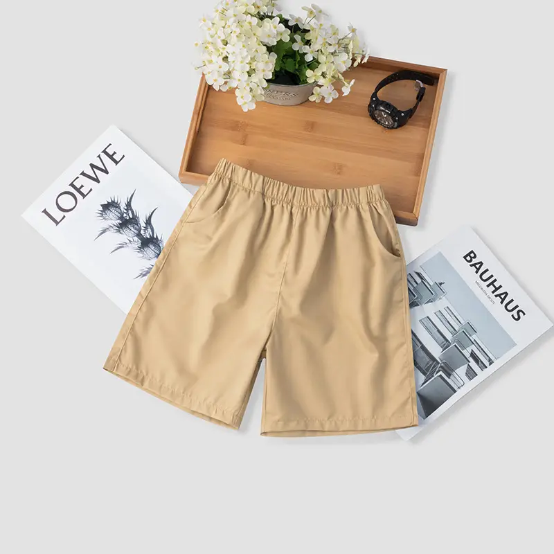 Children's Khaki Shorts Summer Casual Pants Half Length - Image 2