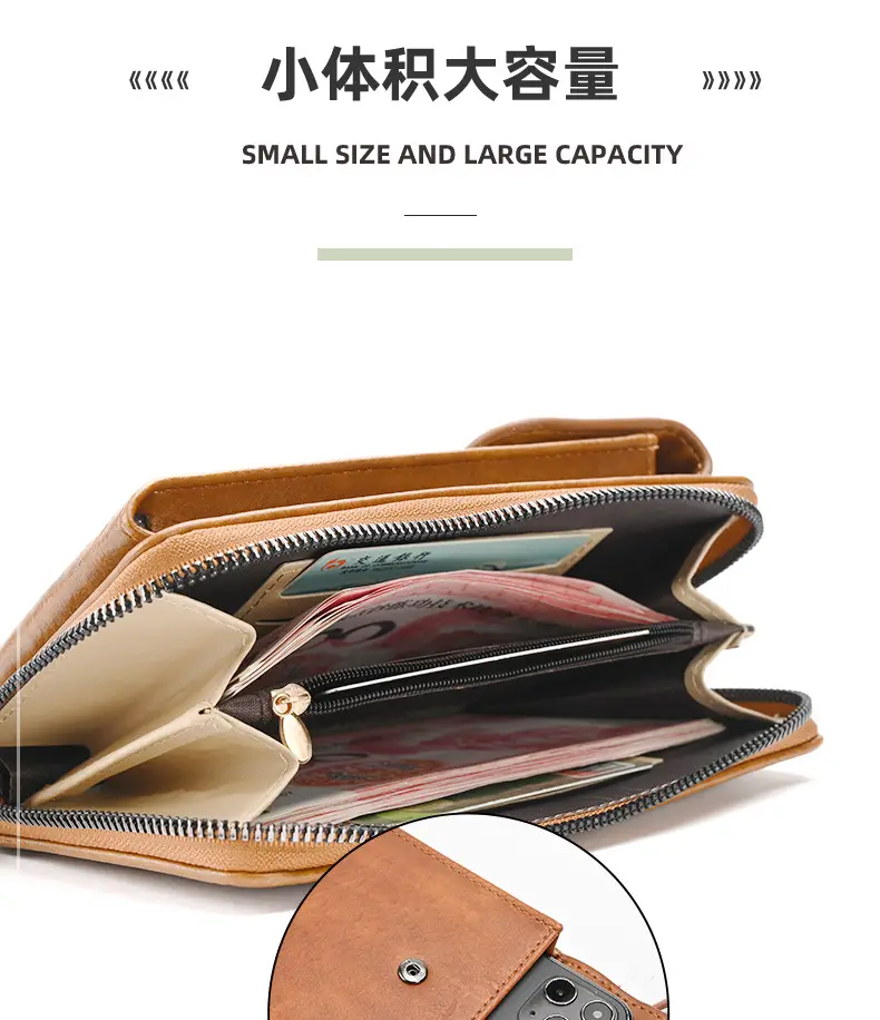 2023 New Spring New Women's Wallet Shoulder Crossbody Bag Korean Style Multifunctional Mobile Phone Bag Spot Wholesale — feature 6