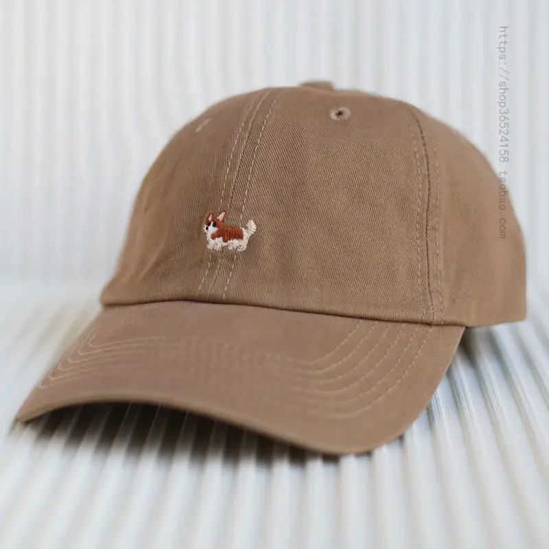 Japanese Cartoon Cap Tan Pure Cotton Peaked Hat