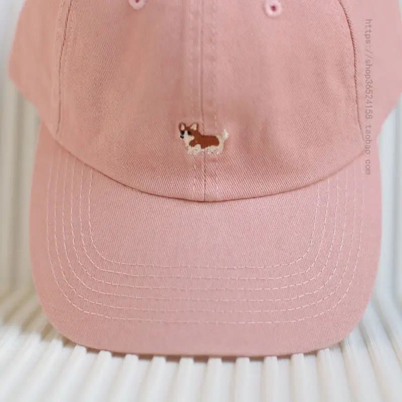 Japanese Cartoon Cap Tan Pure Cotton Peaked Hat