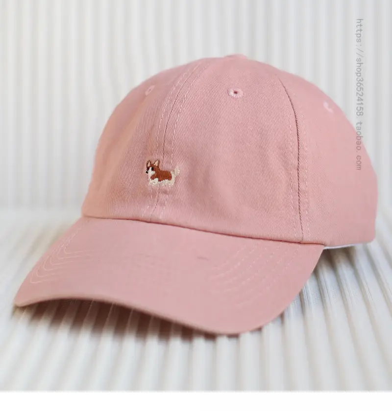 Japanese Cartoon Cap Tan Pure Cotton Peaked Hat