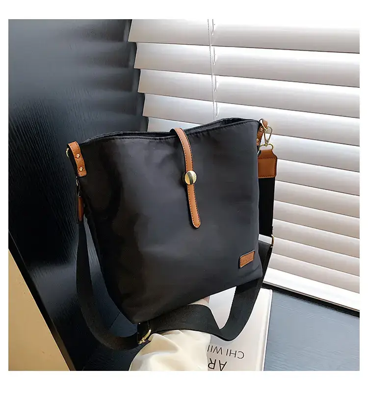 Korean Style Crossbody Bag Cream Nylon 2025 — feature 28