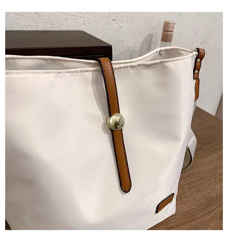 Korean Style Crossbody Bag Cream Nylon 2025 — feature 62