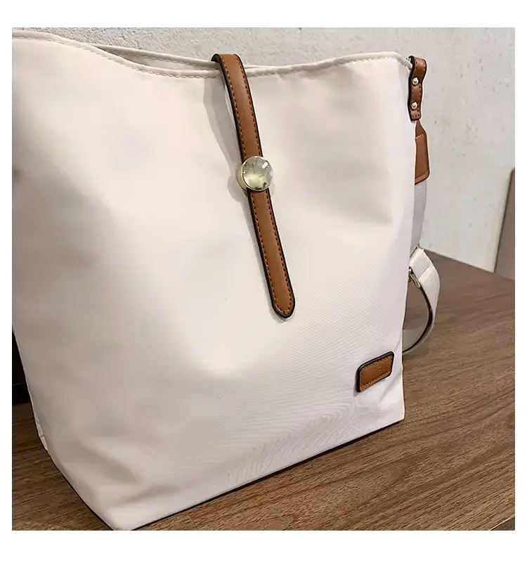Korean Style Crossbody Bag Cream Nylon 2025 — feature 64