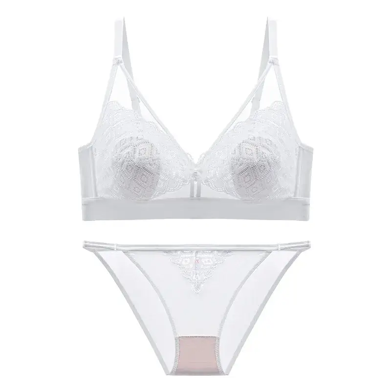 Lightweight Lace Bra Set for Women
