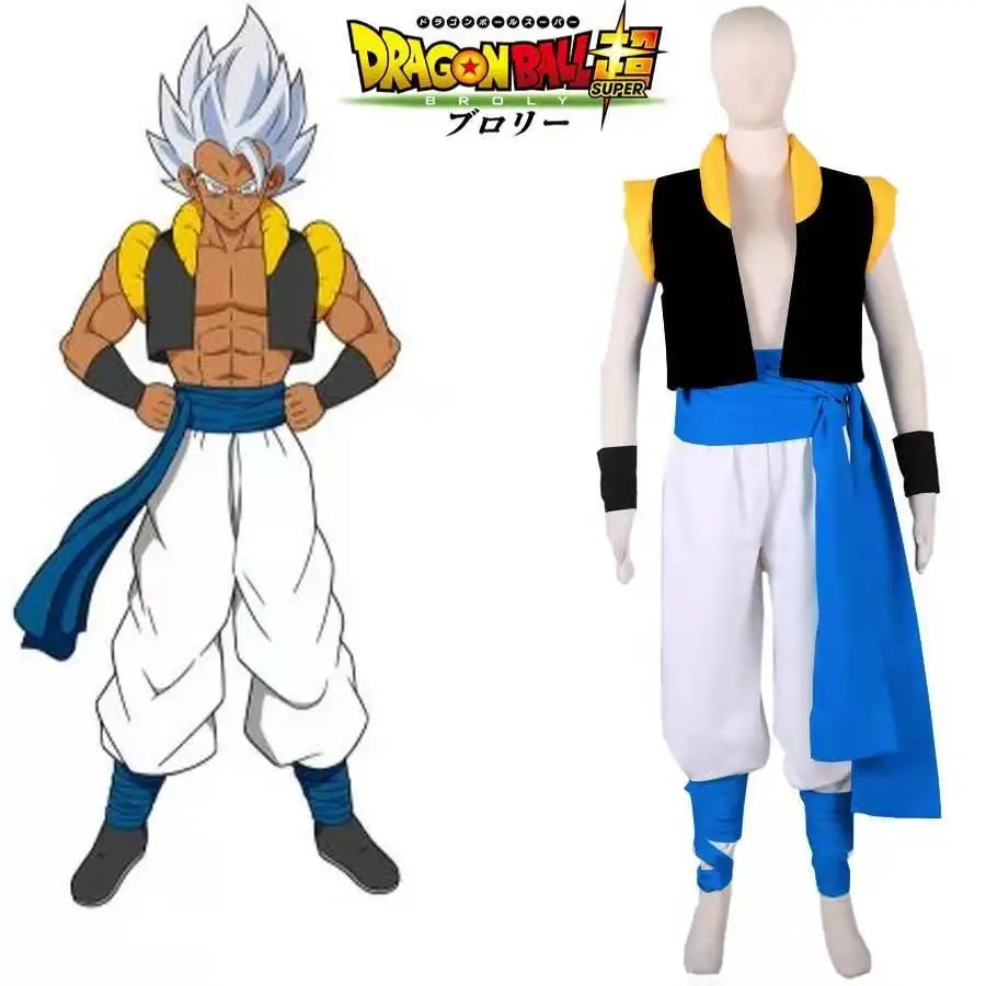 Dragon Ball Hero Monkey King Costume Orange Pants Goku Practice Outfit — feature 6